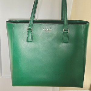 Kate Spade Perry Laptop Tote - Deep Jade